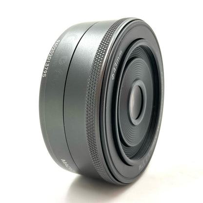 【全額返金保証】【最速発送】Canon EF-M 22mm F2 STM 美品 動作確認済