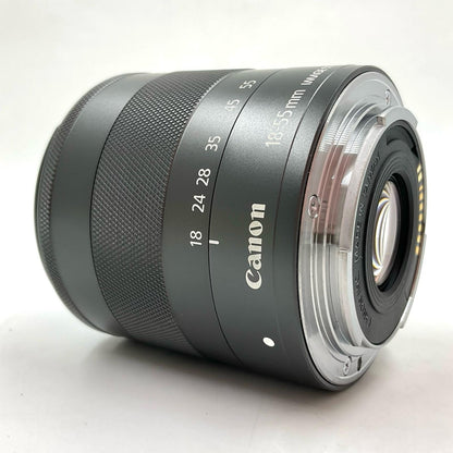 【全額返金保証】【最速発送】Canon EF-M18-55mm F3.5-5.6 IS STM 美品 動作確認済