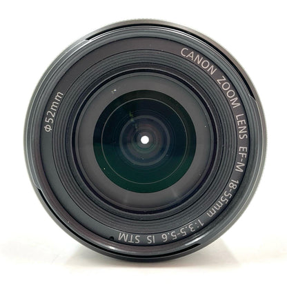 【全額返金保証】【最速発送】Canon EF-M18-55mm F3.5-5.6 IS STM 美品 動作確認済