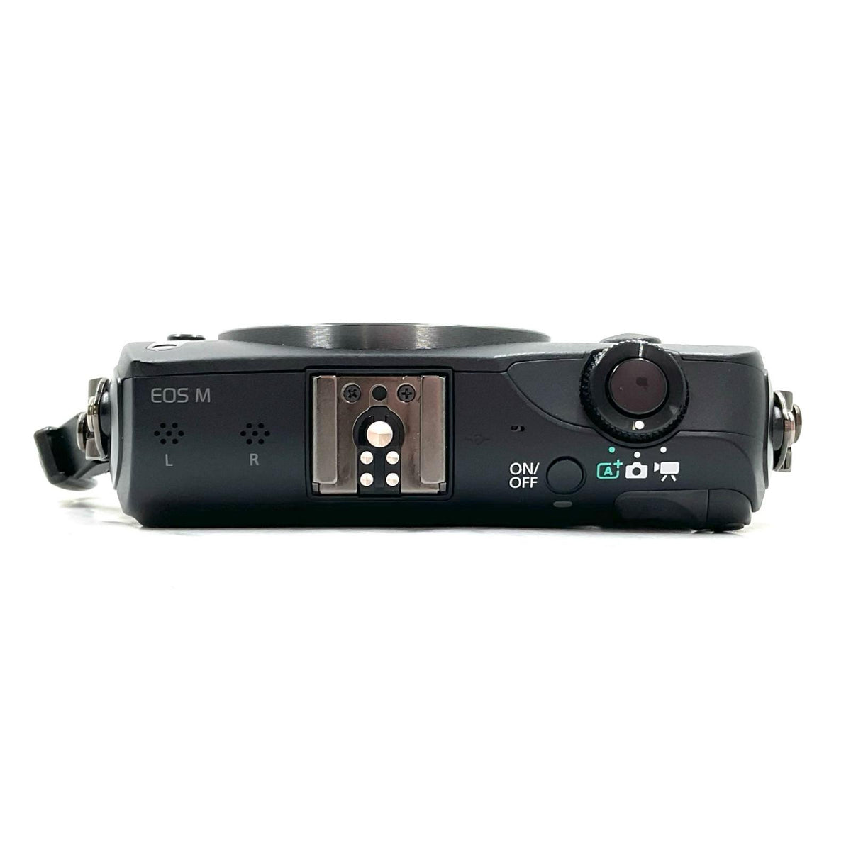 【全額返金保証】【最速発送】Canon デジタル一眼 EOS Kiss M ボディ ブラック 美品 動作確認済