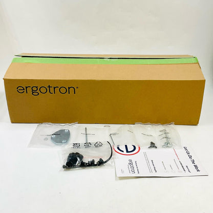 【全額返金保証】【最速発送】エルゴトロン モニタ一アーム（動作未確認） ergotron LX デスクモニターアーム(ブラック） 美品 動作確認済