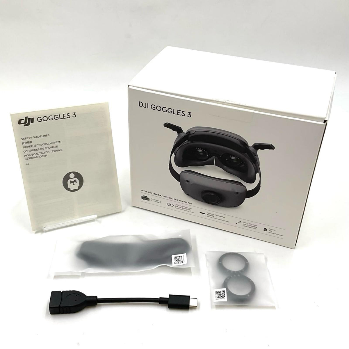 【全額返金保証】【最速発送】DJI Goggles 3 美品 動作確認済