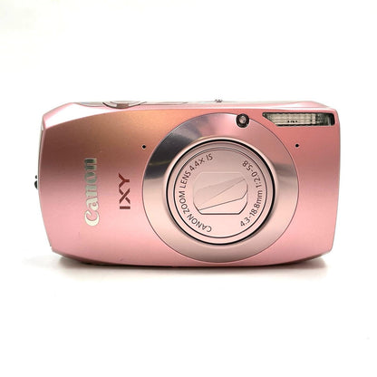 【全額返金保証】【最速発送】Canon コンパクトデジタルカメラ IXY 31S ピンク 美品 動作確認済