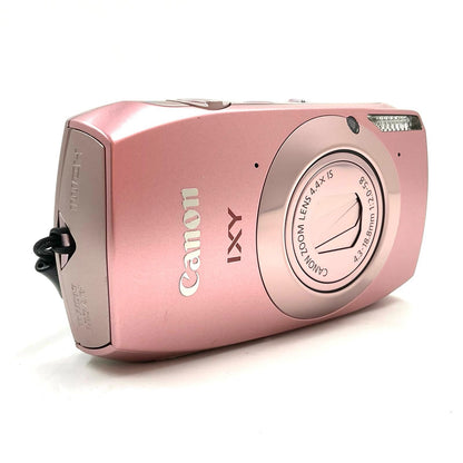 【全額返金保証】【最速発送】Canon コンパクトデジタルカメラ IXY 31S ピンク 美品 動作確認済