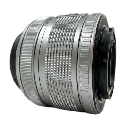 【全額返金保証】【最速発送】OLYMPUS M.ZUIKO DIGITAL 14-42mm F3.5-5.6 II R シルバー 美品 動作確認済