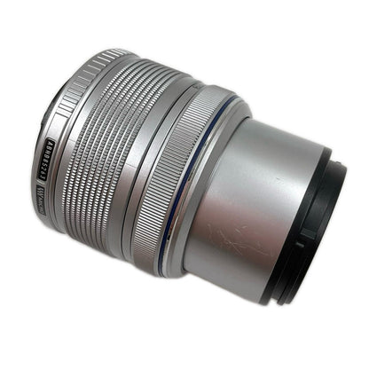 【全額返金保証】【最速発送】OLYMPUS M.ZUIKO DIGITAL 14-42mm F3.5-5.6 II R シルバー 美品 動作確認済