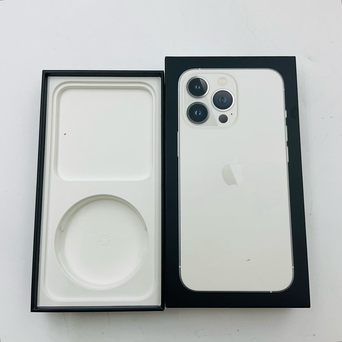 【最速発送】Apple iPhone iPhone Pro 13 128GB シルバー Softbank【難有】 86%