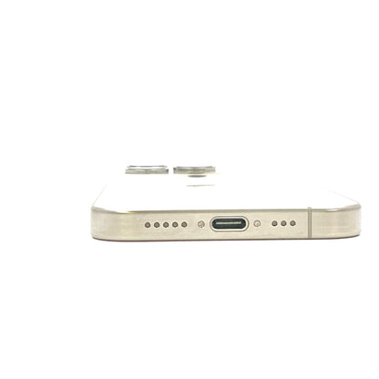 【全額返金保証】【最速発送】Apple iPhone iPhone Pro 15 256GB ホワイトチタニウム Softbank 白ロム 美品 動作確認済 84%