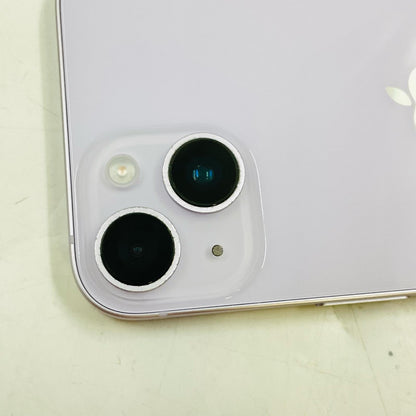 【全額返金保証】【最速発送】Apple iPhone iPhone 14 128GB パープル 楽天モバイル 白ロム 美品 動作確認済 86%