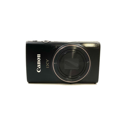 【全額返金保証】【最速発送】Canon コンパクトデジタルカメラ IXY 650 ブラック 美品 動作確認済