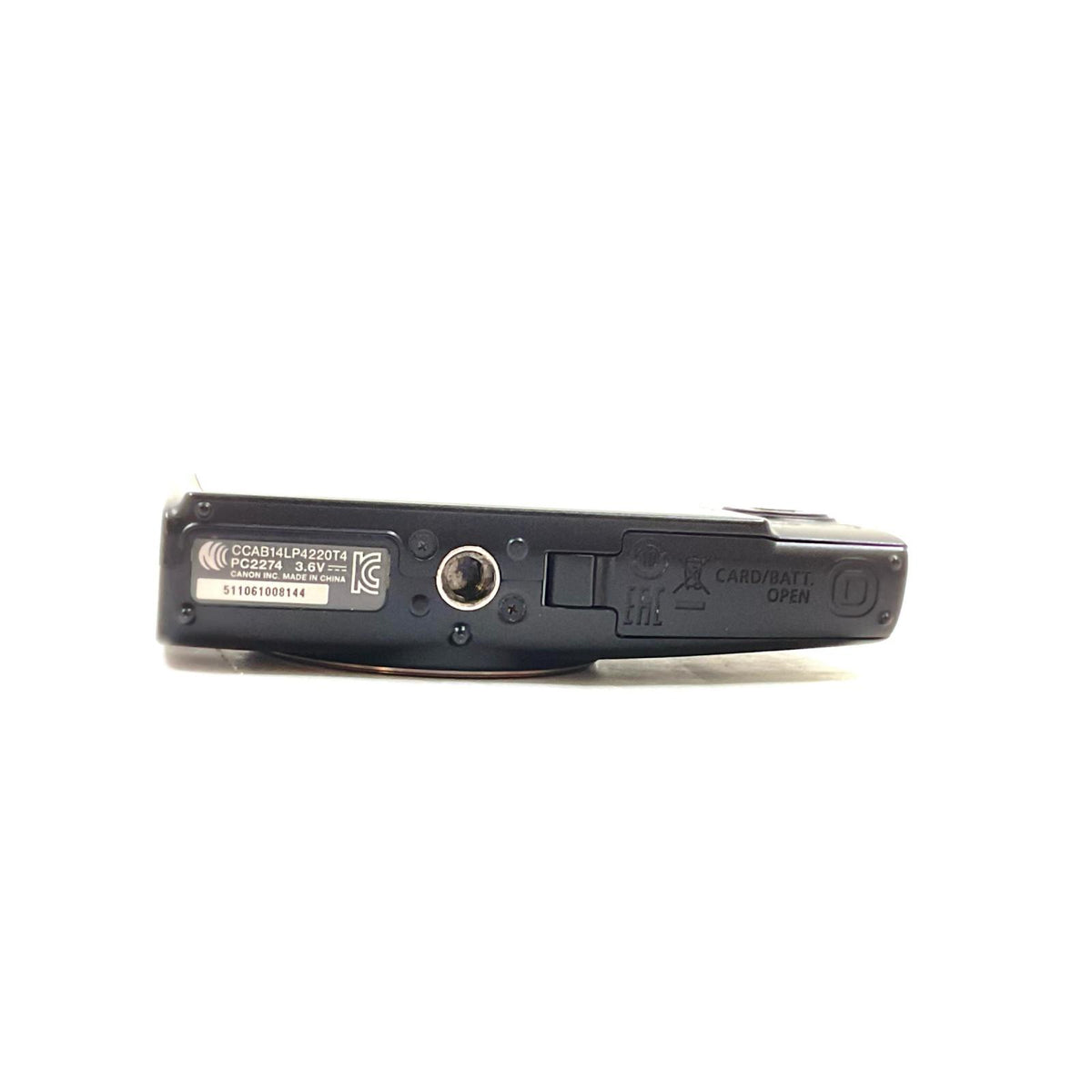 【全額返金保証】【最速発送】Canon コンパクトデジタルカメラ IXY 650 ブラック 美品 動作確認済