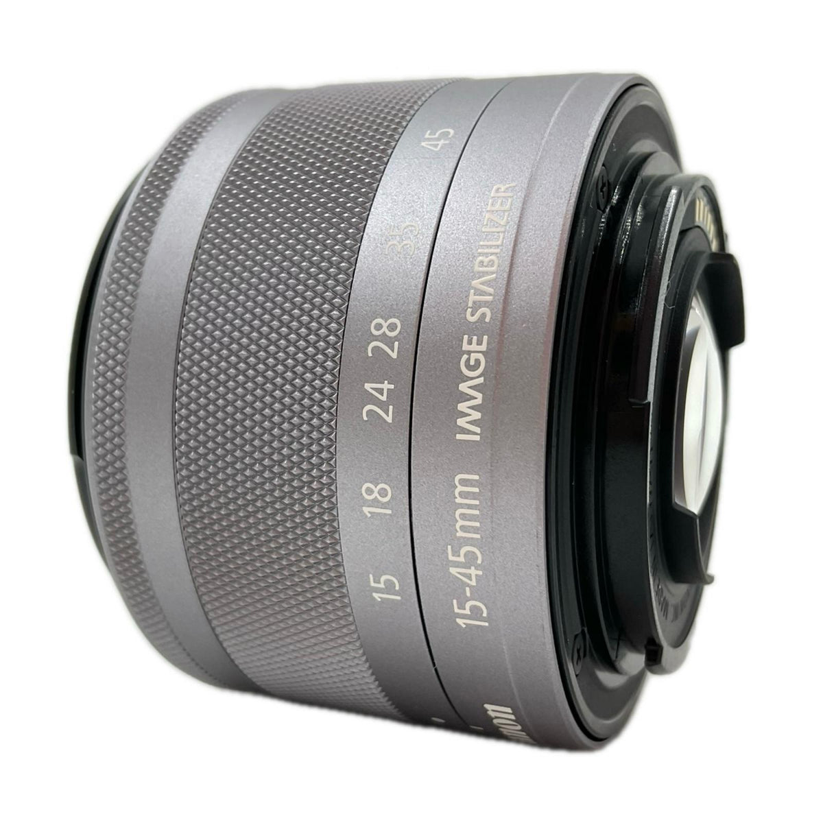 【全額返金保証】【最速発送】Canon EF-M15-45mm F3.5-6.3 IS STM シルバー 美品 動作確認済