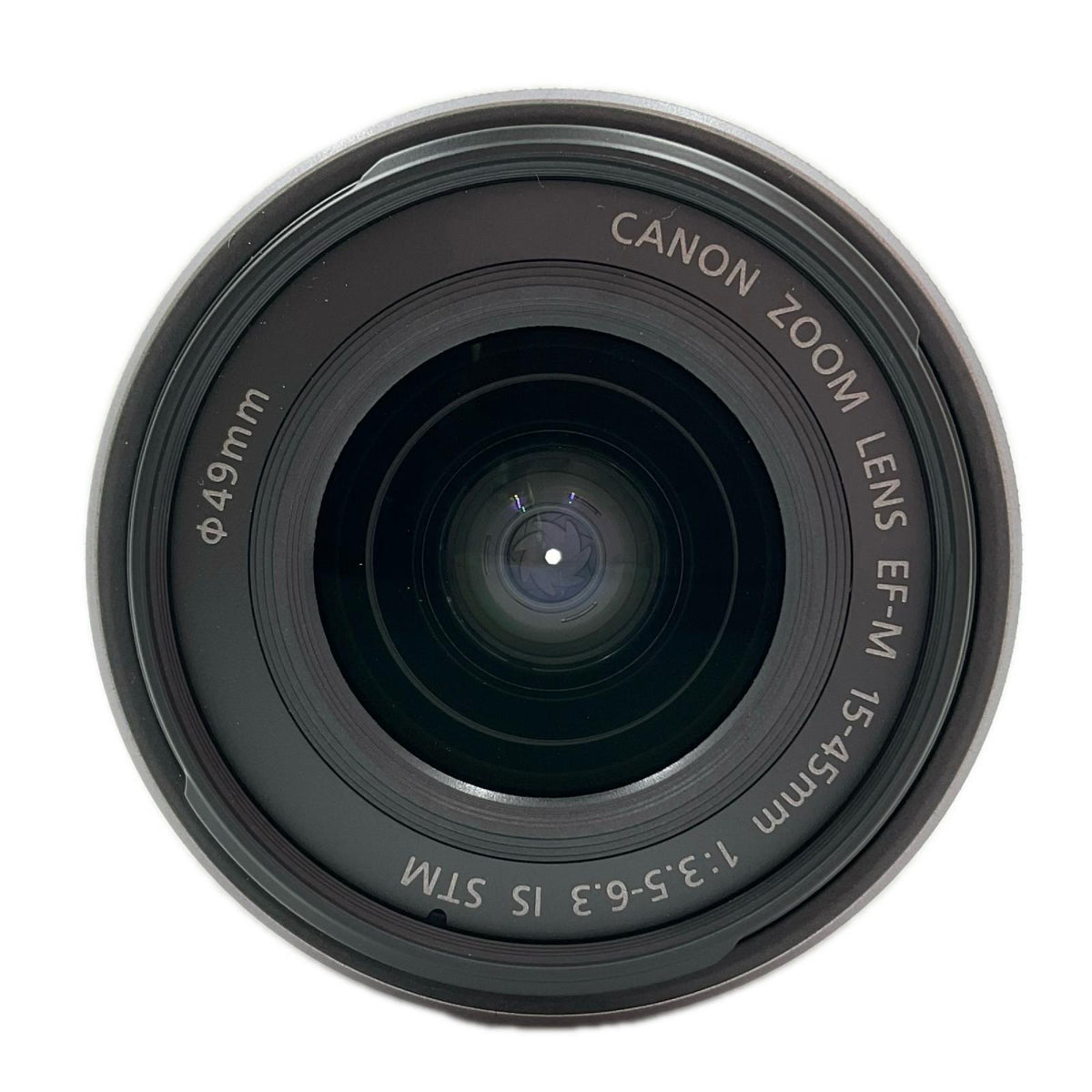 【全額返金保証】【最速発送】Canon EF-M15-45mm F3.5-6.3 IS STM シルバー 美品 動作確認済
