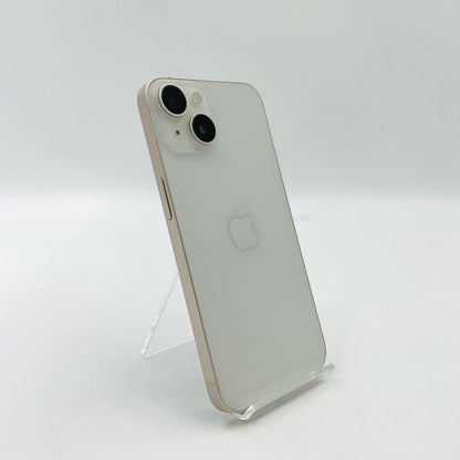 【全額返金保証】【最速発送】Apple iPhone iPhone 14 128GB スターライト docomo SIMフリー 白ロム 動作確認済 81%