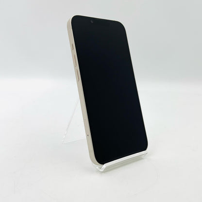 【全額返金保証】【最速発送】Apple iPhone iPhone 14 128GB スターライト docomo SIMフリー 白ロム 動作確認済 81%