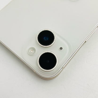 【全額返金保証】【最速発送】Apple iPhone iPhone 14 128GB スターライト docomo SIMフリー 白ロム 動作確認済 81%