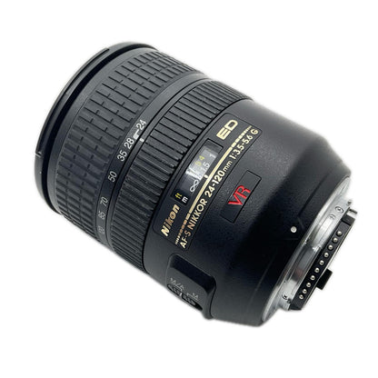 【全額返金保証】【最速発送】Nikon AF-S VR Zoom-Nikkor 24-120mm f/3.5-5.6G IF-ED 動作確認済