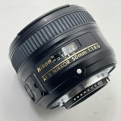【全額返金保証】【最速発送】Nikon AF-S NIKKOR 50mm f/1.8G 動作確認済