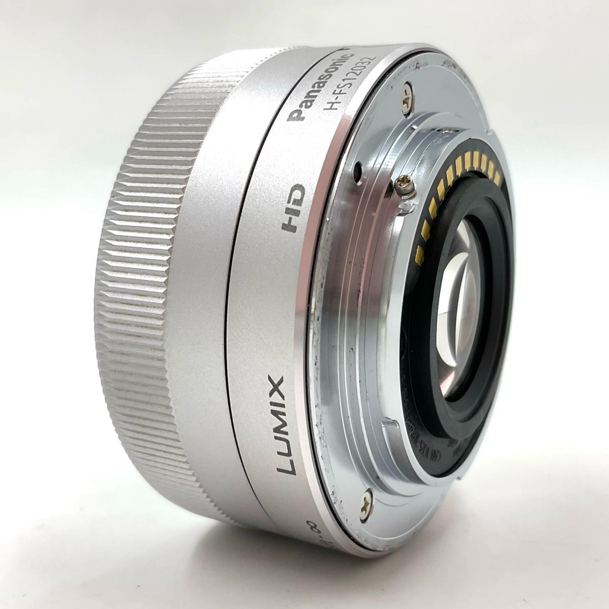 【全額返金保証】【最速発送】Panasonic LUMIX G VARIO 12-32mm/F3.5-5.6 ASPH./MEGA O.I.S. H-FS12032-S [シルバー] 動作確認済