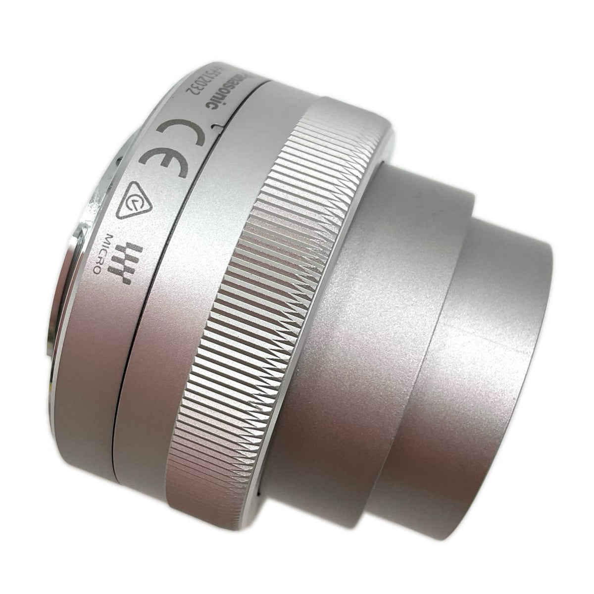 【全額返金保証】【最速発送】Panasonic LUMIX G VARIO 12-32mm/F3.5-5.6 ASPH./MEGA O.I.S. H-FS12032-S [シルバー] 動作確認済