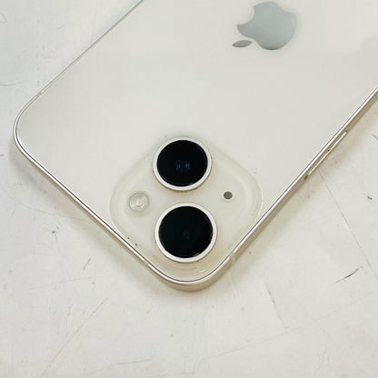 【全額返金保証】【最速発送】Apple iPhone iPhone 14 128GB スターライト 白ロム 美品 動作確認済 86%