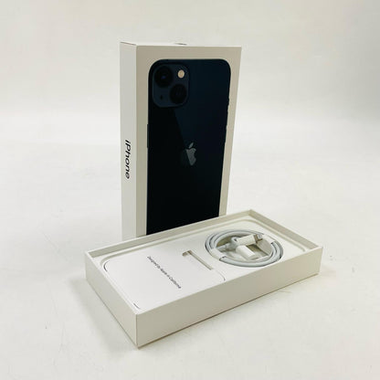 【全額返金保証】【最速発送】Apple iPhone iPhone 13 128GB ミッドナイト Softbank 白ロム 美品 動作確認済 78%