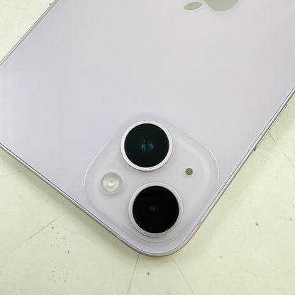 【全額返金保証】【最速発送】Apple iPhone iPhone 14 Plus 128GB パープル SIMフリー 白ロム 美品 動作確認済 84%