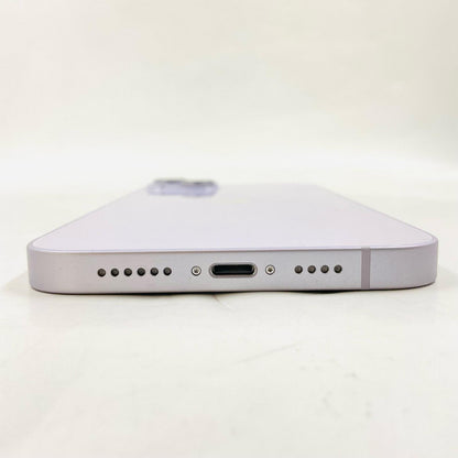【全額返金保証】【最速発送】Apple iPhone iPhone 14 Plus 128GB パープル SIMフリー 白ロム 美品 動作確認済 84%