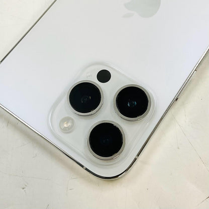 【全額返金保証】【最速発送】Apple iPhone iPhone 14 Pro Max 128GB シルバー SIMフリー 白ロム 動作確認済 84%