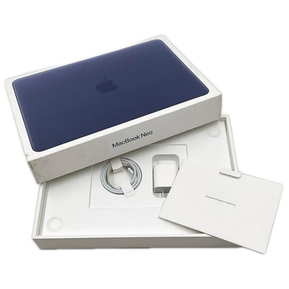 【全額返金保証】【最速発送】Apple MacBook Neo 13インチ 2026 Apple A18 Pro 8GB SSD 512GB インディゴ 102% 美品 動作確認済