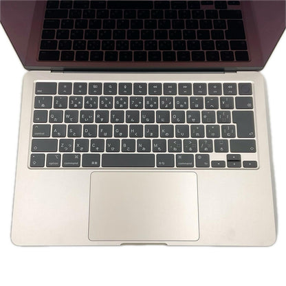 【全額返金保証】【最速発送】Apple MacBook Air 13インチ 2024 Apple M3 8GB SSD 512GB スターライト 99% 美品 動作確認済