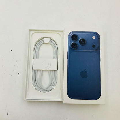 【全額返金保証】【最速発送】Apple iPhone iPhone 17 Pro 1TB ディープブルー SIMフリー 白ロム 美品 動作確認済 95%