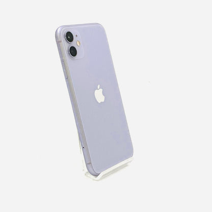 【全額返金保証】【最速発送】Apple iPhone iPhone 11 256GB パープル au SIMフリー 白ロム 動作確認済 85%