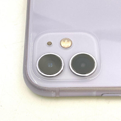 【全額返金保証】【最速発送】Apple iPhone iPhone 11 256GB パープル au SIMフリー 白ロム 動作確認済 85%