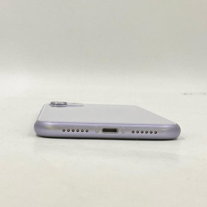 【全額返金保証】【最速発送】Apple iPhone iPhone 11 256GB パープル au SIMフリー 白ロム 動作確認済 85%