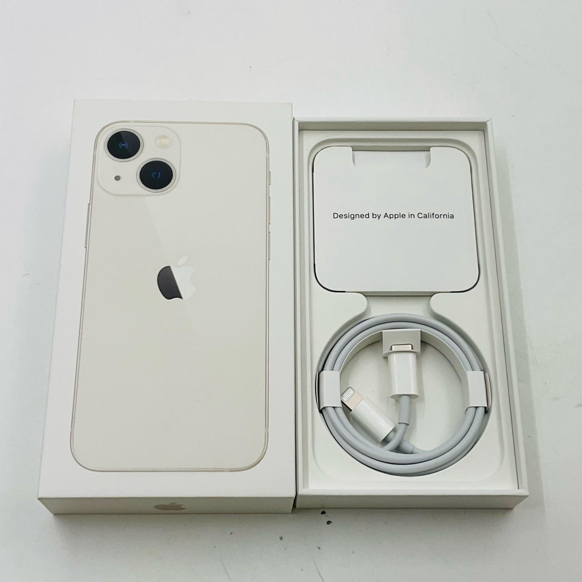 【全額返金保証】【最速発送】Apple iPhone iPhone 13 mini 256GB スターライト SIMフリー 白ロム 動作確認済 77%