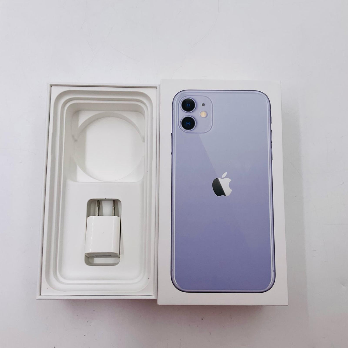 【全額返金保証】【最速発送】Apple iPhone iPhone 11 64GB パープル SIMフリー 白ロム 動作確認済 74%