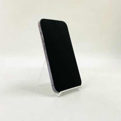【全額返金保証】【最速発送】Apple iPhone iPhone 14 Pro 256GB ディープパープル au SIMフリー 白ロム 動作確認済 74%