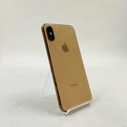 【最速発送】Apple iPhone iPhone XS 256GB ゴールド au SIMフリー 白ロム【難有】 81%