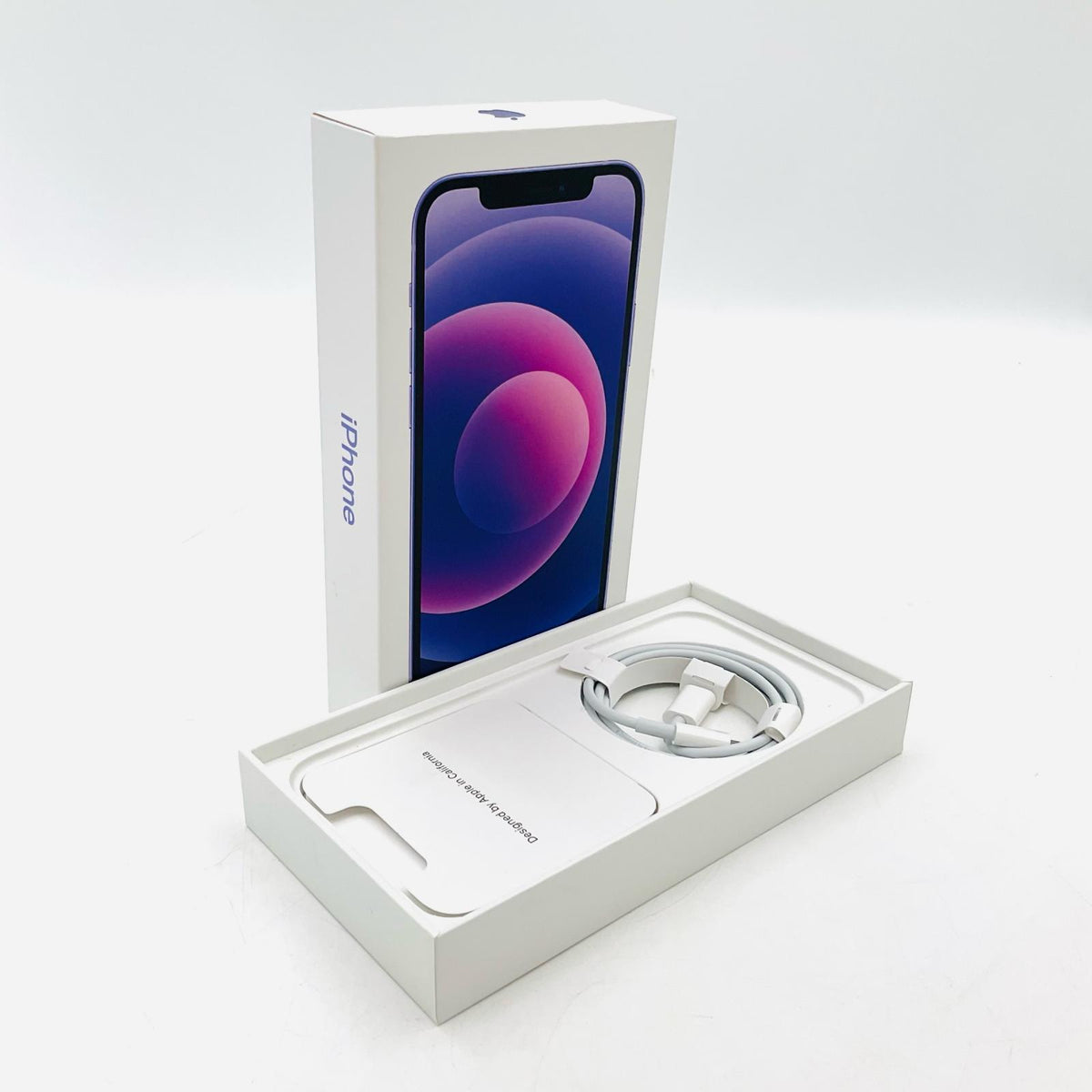 【全額返金保証】【最速発送】Apple iPhone iPhone 12 64GB パープル docomo SIMフリー 白ロム 動作確認済 72%