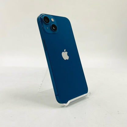 【全額返金保証】【最速発送】Apple iPhone iPhone 13 128GB ブルー au SIMフリー 白ロム 動作確認済 87%