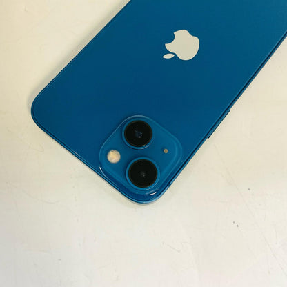 【全額返金保証】【最速発送】Apple iPhone iPhone 13 128GB ブルー au SIMフリー 白ロム 動作確認済 87%