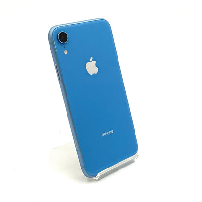 【全額返金保証】【最速発送】Apple iPhone iPhone XR 64GB ブルー SIMフリー 白ロム 動作確認済 90%