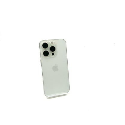【全額返金保証】【最速発送】Apple iPhone iPhone 15 Pro 128GB ホワイトチタニウム docomo 白ロム 美品 動作確認済 98%
