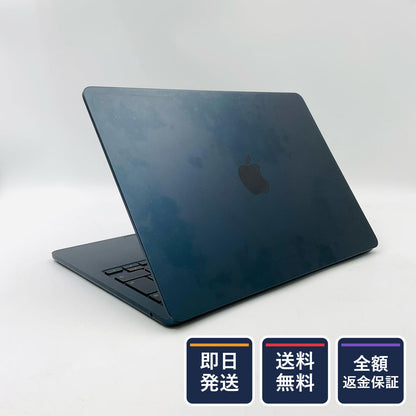 【全額返金保証】【最速発送】Apple MacBook Air 13インチ 2022 Apple M2 8GB SSD 256GB ミッドナイト 98% 動作確認済