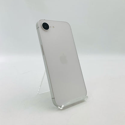 【全額返金保証】【最速発送】Apple iPhone iPhone 16e 128GB ホワイト au SIMフリー 白ロム 美品 動作確認済 100%