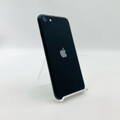 【全額返金保証】【最速発送】Apple iPhone iPhone SE (3rd generation) 64GB ミッドナイト Softbank SIMフリー 白ロム 動作確認済 82%