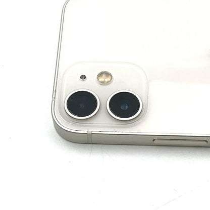 【全額返金保証】【最速発送】Apple iPhone iPhone 12 mini 64GB ホワイト au SIMフリー 白ロム 美品 動作確認済 100%