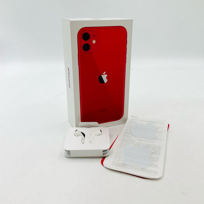 【全額返金保証】【最速発送】Apple iPhone iPhone 11 64GB (PRODUCT)RED au SIMフリー 白ロム 動作確認済 72%