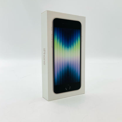 【全額返金保証】【最速発送】Apple iPhone iPhone SE (3rd generation) 64GB スターライト au SIMフリー 白ロム 動作確認済 78%